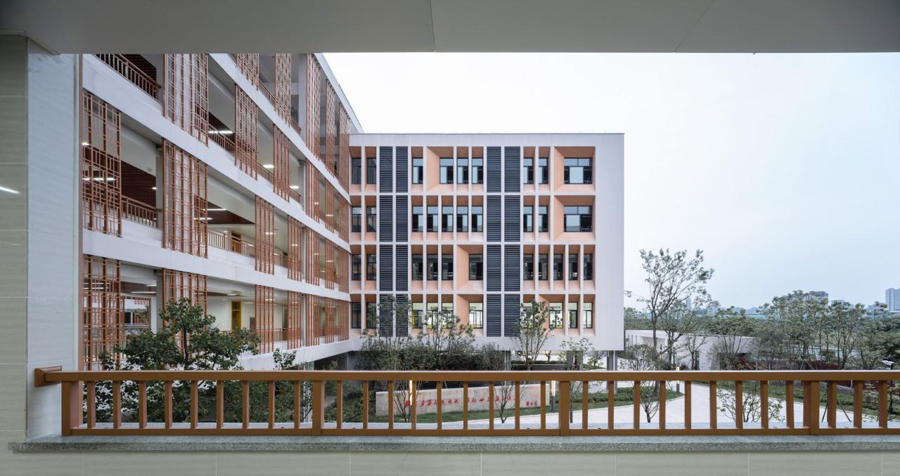 BIM建筑|开放式教育园林——宁波万科潘火实验中学 / UA尤安设计 BIM建筑|开放式教育园林——宁波万科潘火实验中学 / UA尤安设计