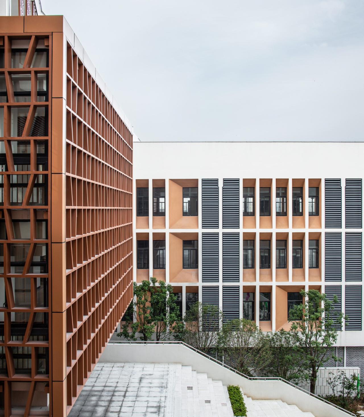 BIM建筑|开放式教育园林——宁波万科潘火实验中学 / UA尤安设计 BIM建筑|开放式教育园林——宁波万科潘火实验中学 / UA尤安设计