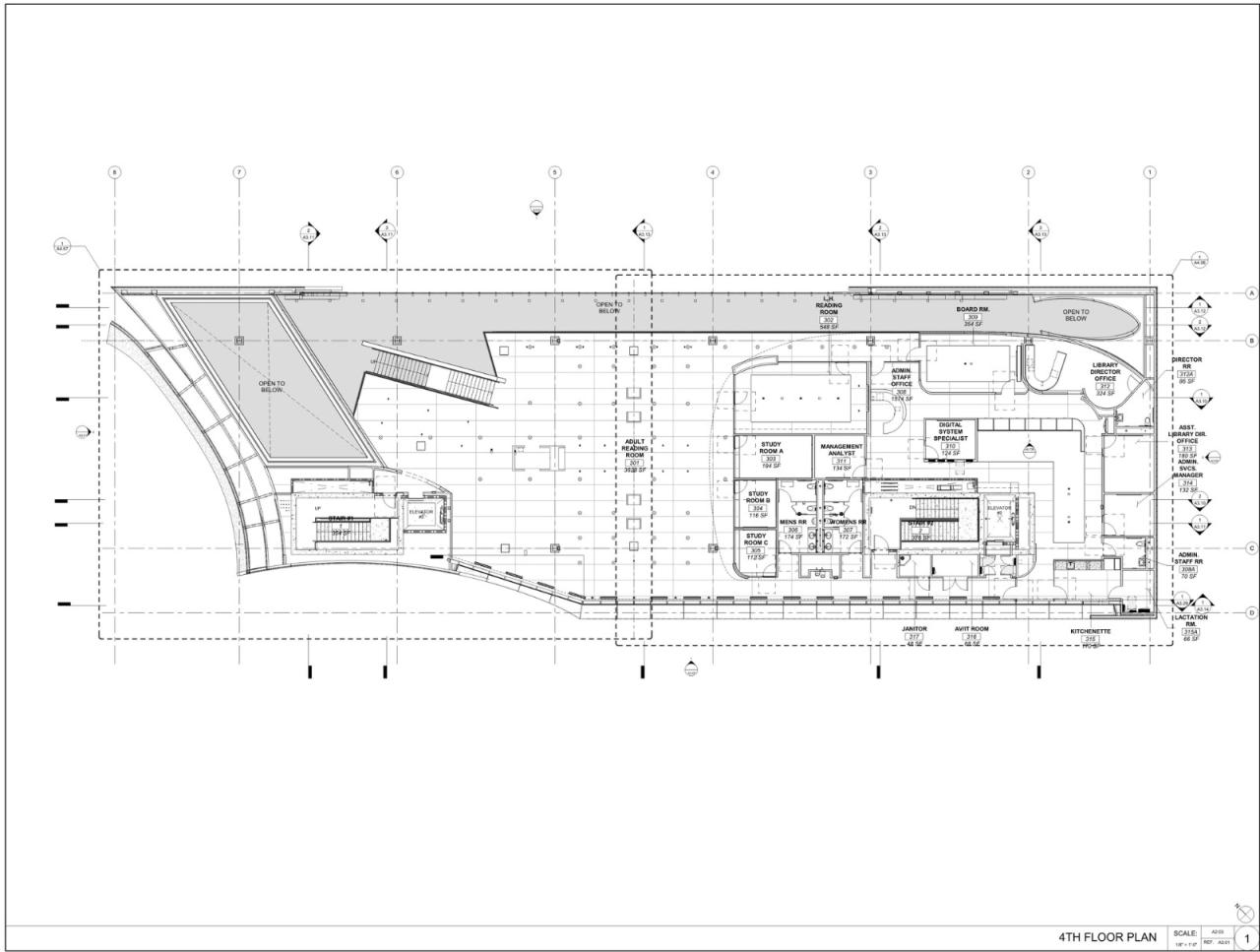 BIM建筑|Riverside 市立图书馆 / Johnson Favaro BIM建筑|Riverside 市立图书馆 / Johnson Favaro