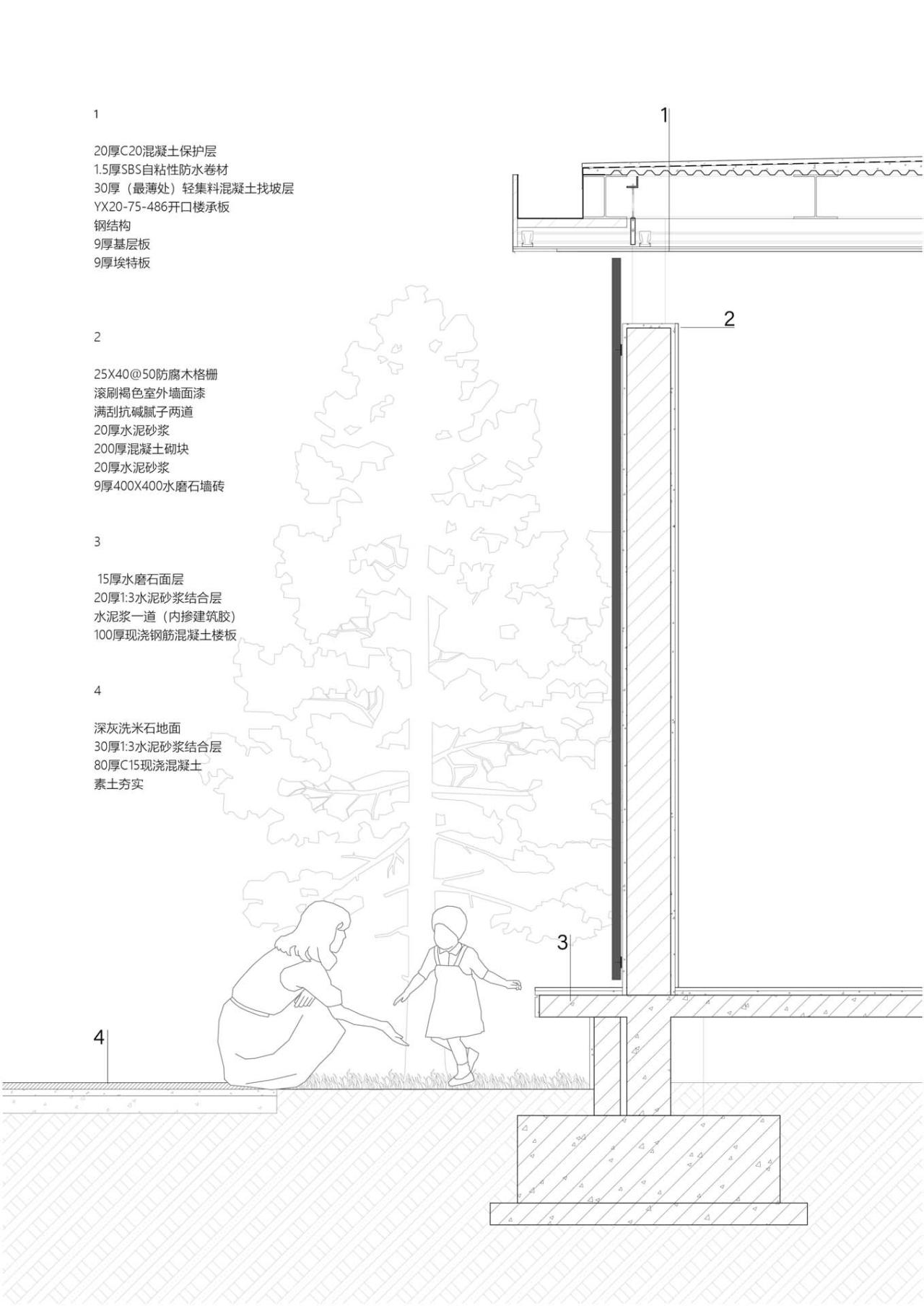 BIM建筑|梁子湖长岭渡口景观公厕 / 原榀建筑 BIM建筑|梁子湖长岭渡口景观公厕 / 原榀建筑