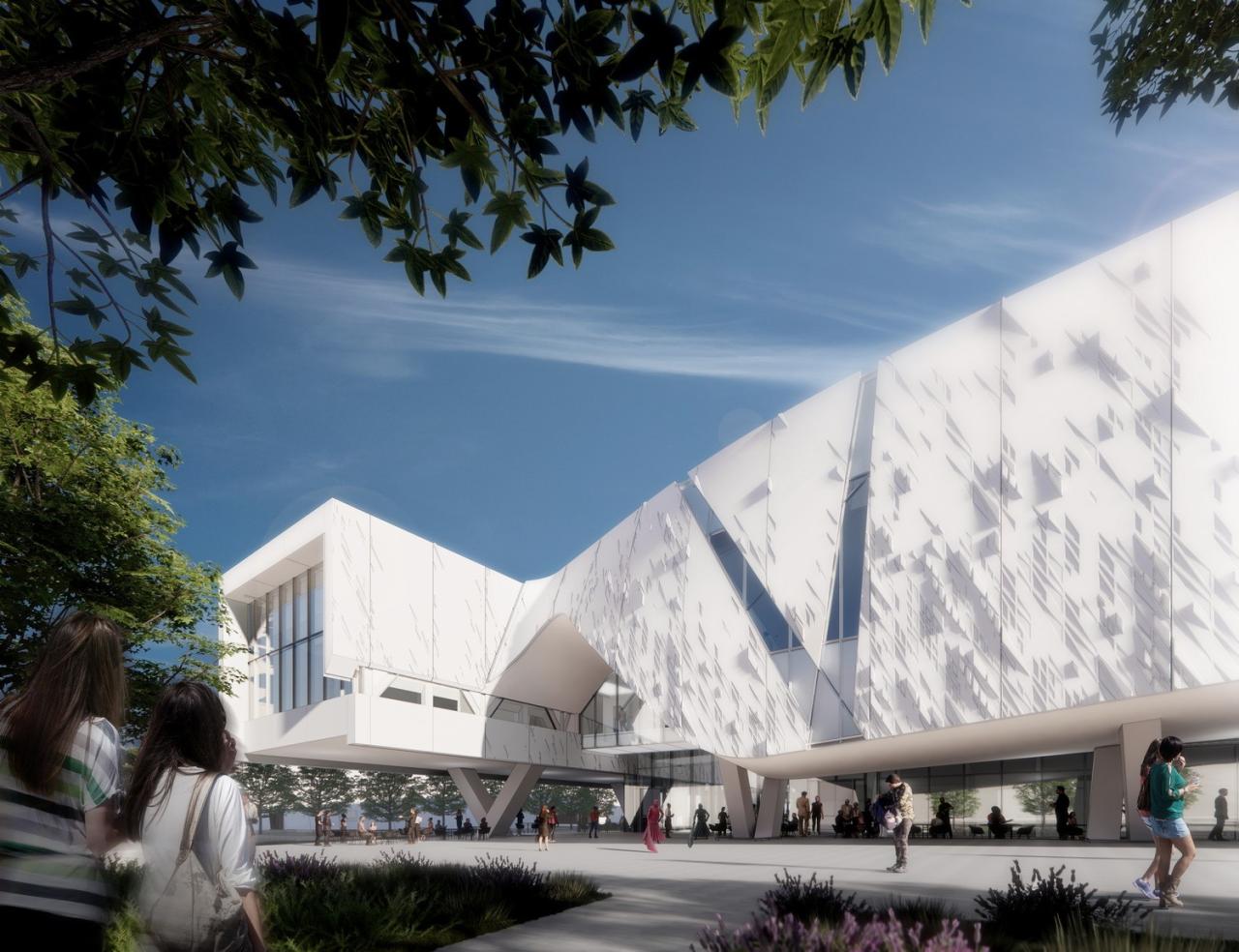 BIM建筑|德克萨斯大学达拉斯分校艺术文化新区 / 墨菲西斯建筑设计事务所 BIM建筑|德克萨斯大学达拉斯分校艺术文化新区 / 墨菲西斯建筑设计事务所
