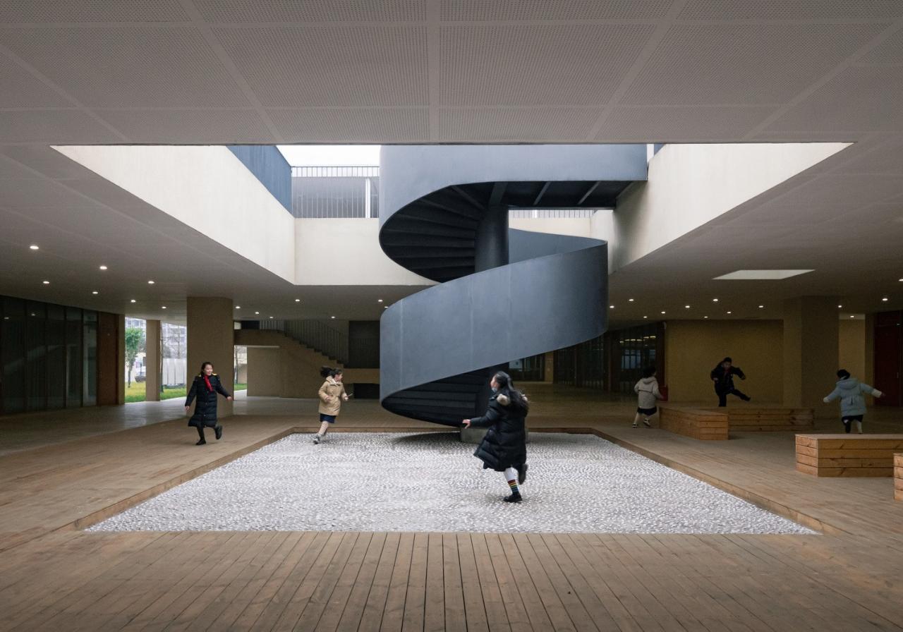 BIM建筑|平行与光的学校——青衣江路小学校 / 迹·建筑事务所(TAO) BIM建筑|平行与光的学校——青衣江路小学校 / 迹·建筑事务所(TAO)