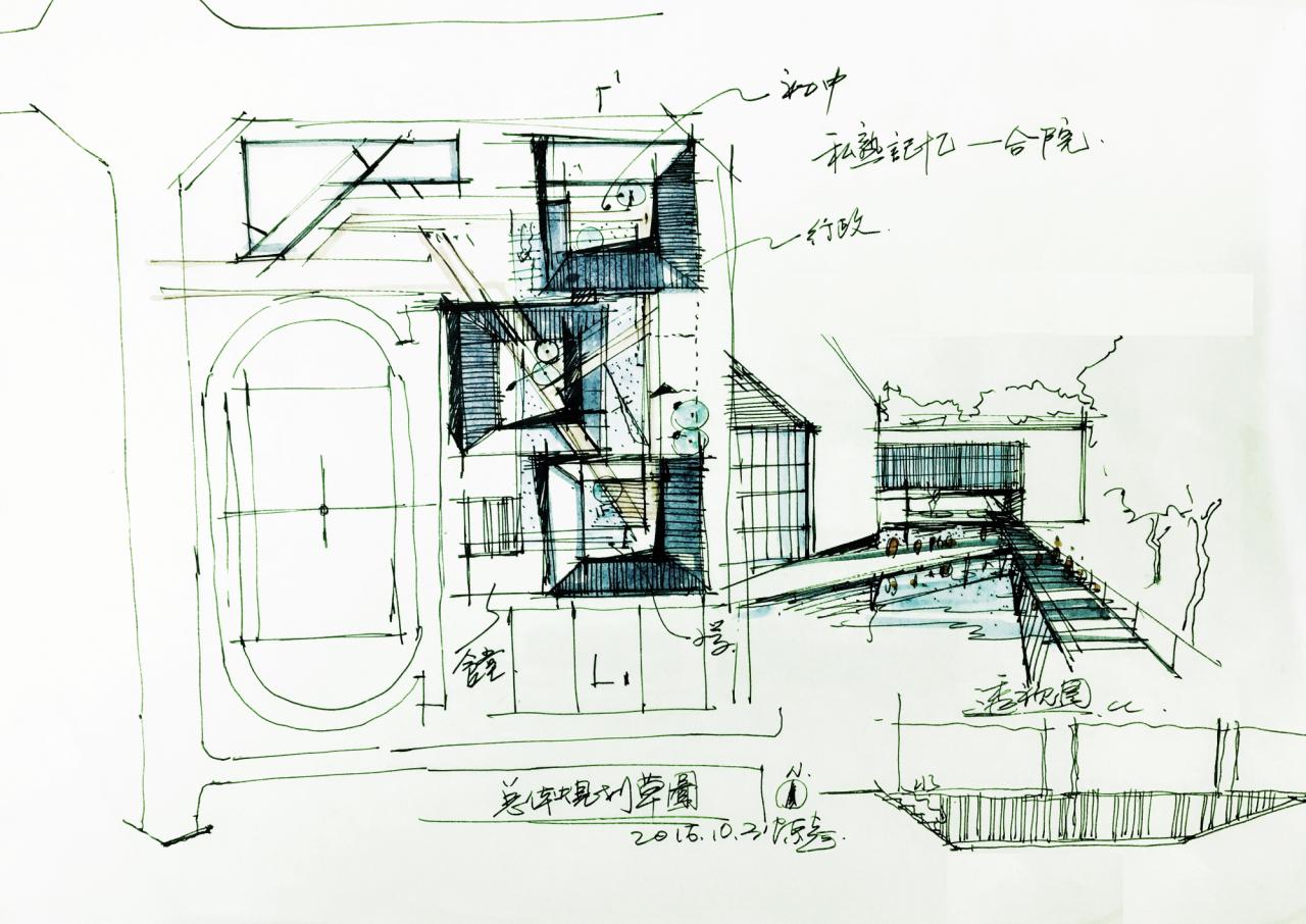 BIM建筑|“时间的容器”——郑州爱华国际学校 / UA尤安设计 BIM建筑|“时间的容器”——郑州爱华国际学校 / UA尤安设计