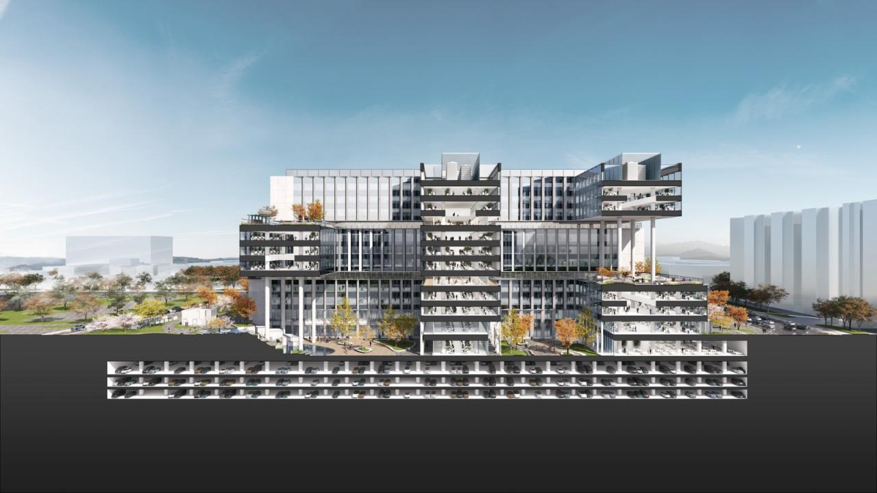 BIM建筑|京东集团西南总部大厦 / gmp Architects BIM建筑|京东集团西南总部大厦 / gmp Architects