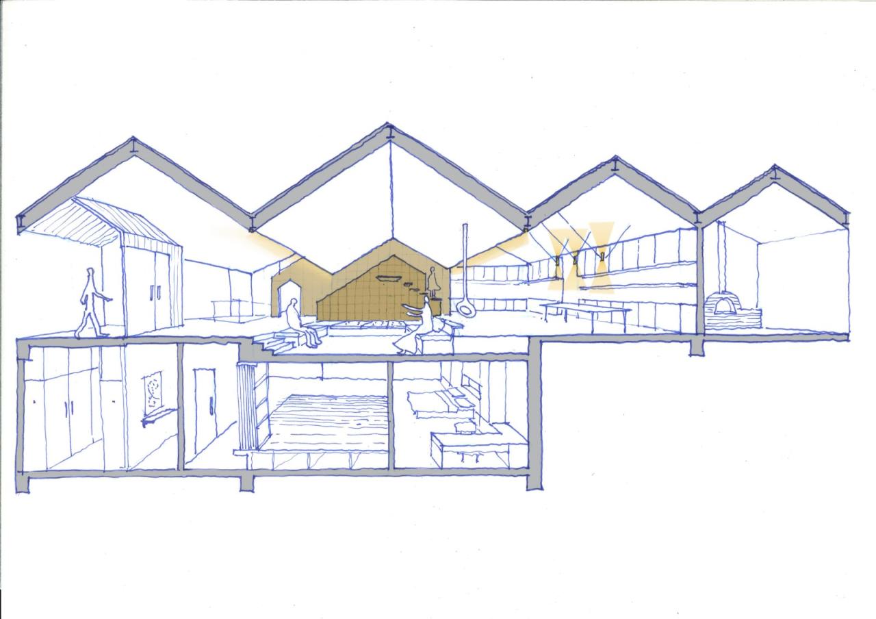 BIM建筑|山簷之家 /上滕联合建筑师事务所 BIM建筑|山簷之家 /上滕联合建筑师事务所