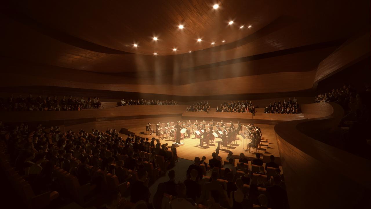 BIM建筑|德克萨斯大学达拉斯分校艺术文化新区 / 墨菲西斯建筑设计事务所 BIM建筑|德克萨斯大学达拉斯分校艺术文化新区 / 墨菲西斯建筑设计事务所