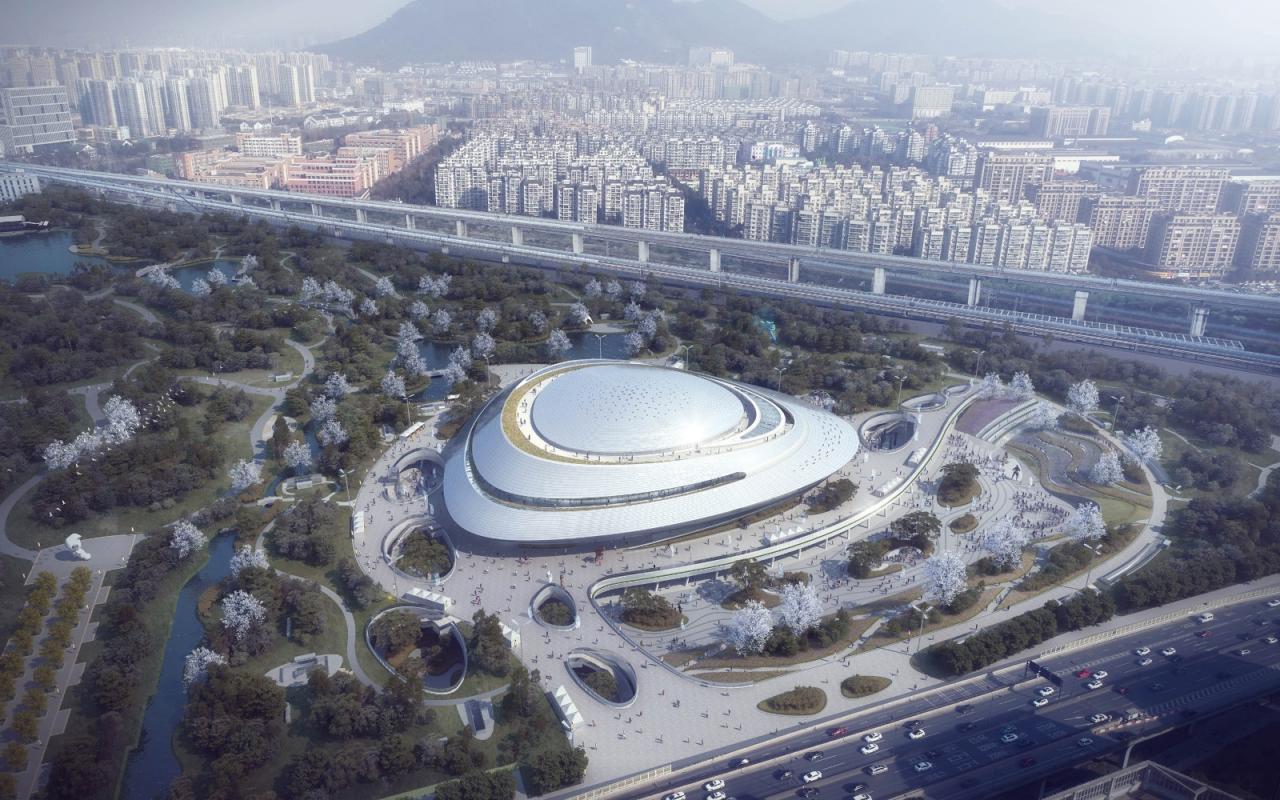 BIM建筑|2022杭州亚运会电竞馆即将建成 / CSADI BIM建筑|2022杭州亚运会电竞馆即将建成 / CSADI