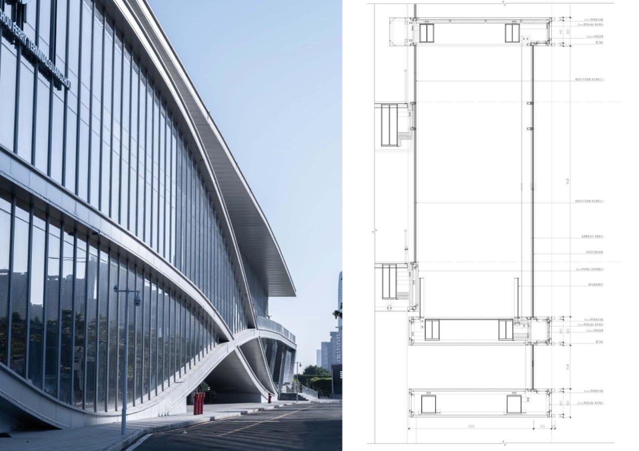 BIM建筑|琶洲港澳客运口岸 / XAA建筑事务所 BIM建筑|琶洲港澳客运口岸 / XAA建筑事务所