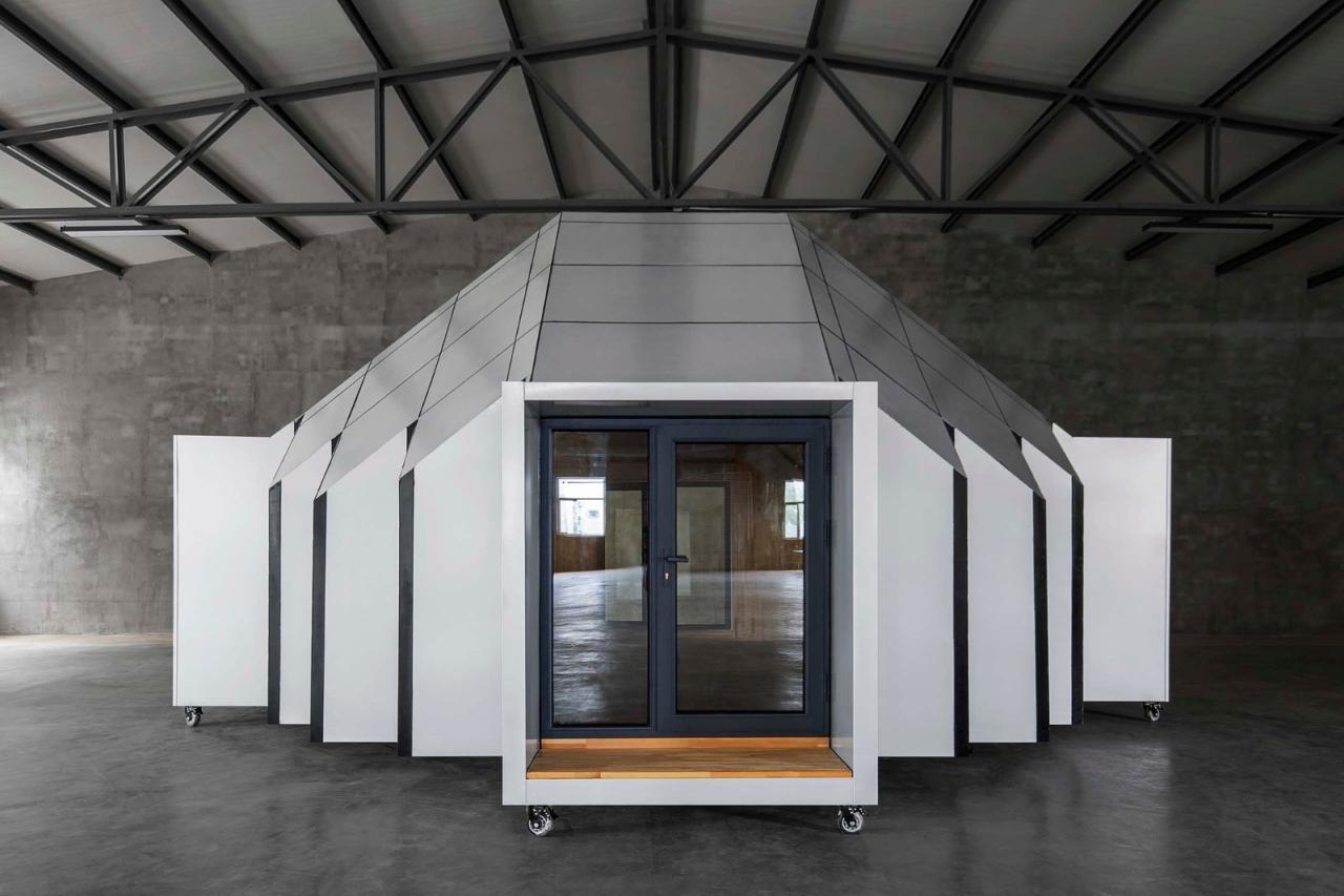 BIM建筑|几何蒙古包 / 阁尔工作室 BIM建筑|几何蒙古包 / 阁尔工作室