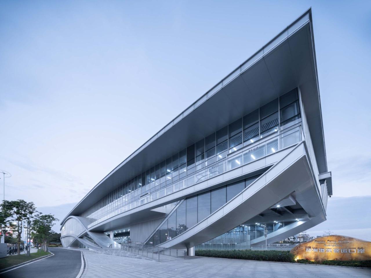 BIM建筑|琶洲港澳客运口岸 / XAA建筑事务所 BIM建筑|琶洲港澳客运口岸 / XAA建筑事务所