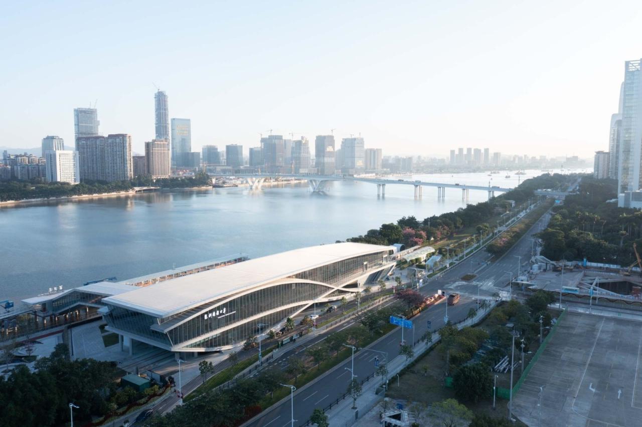 BIM建筑|琶洲港澳客运口岸 / XAA建筑事务所 BIM建筑|琶洲港澳客运口岸 / XAA建筑事务所
