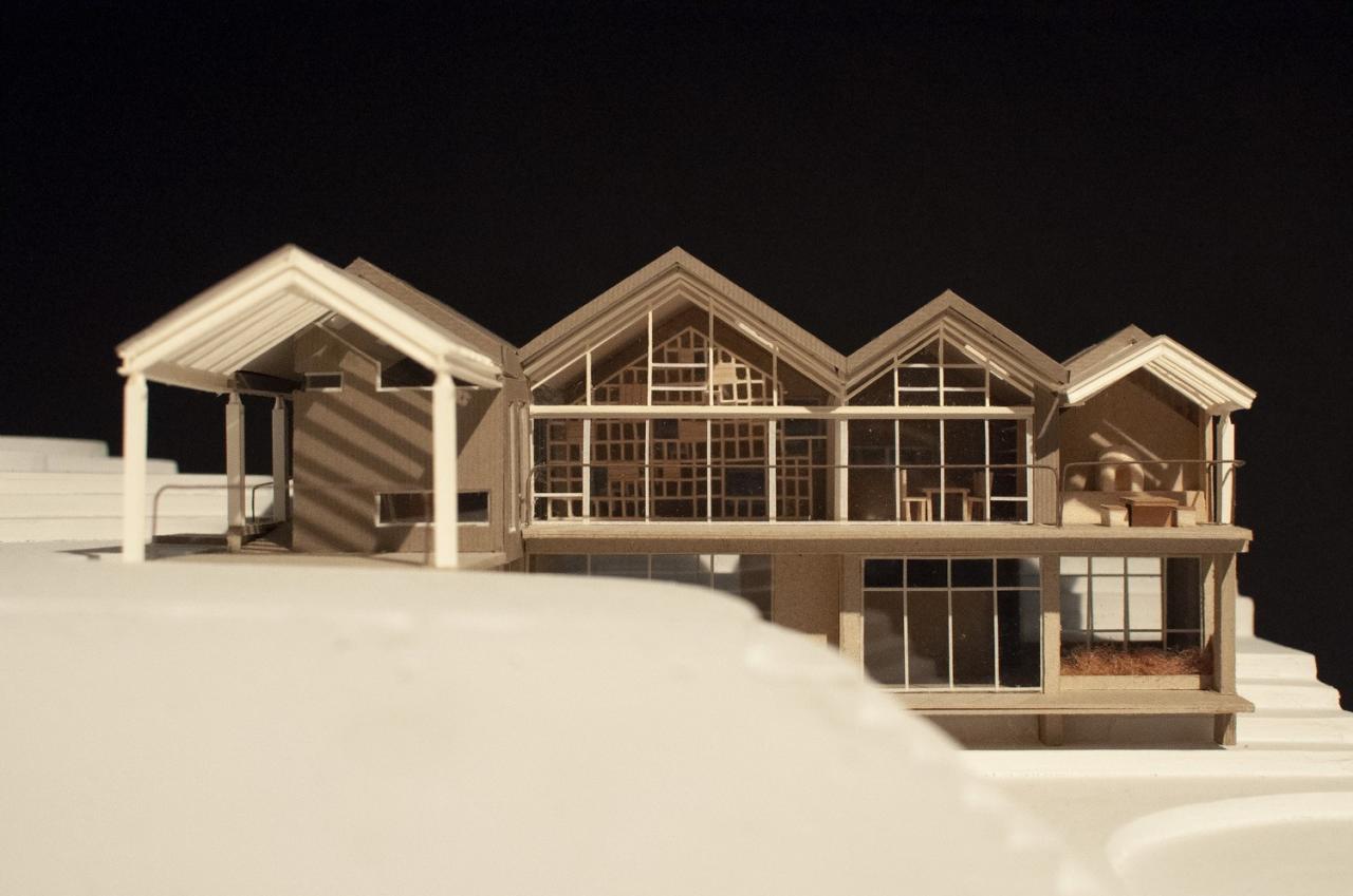 BIM建筑|山簷之家 /上滕联合建筑师事务所 BIM建筑|山簷之家 /上滕联合建筑师事务所