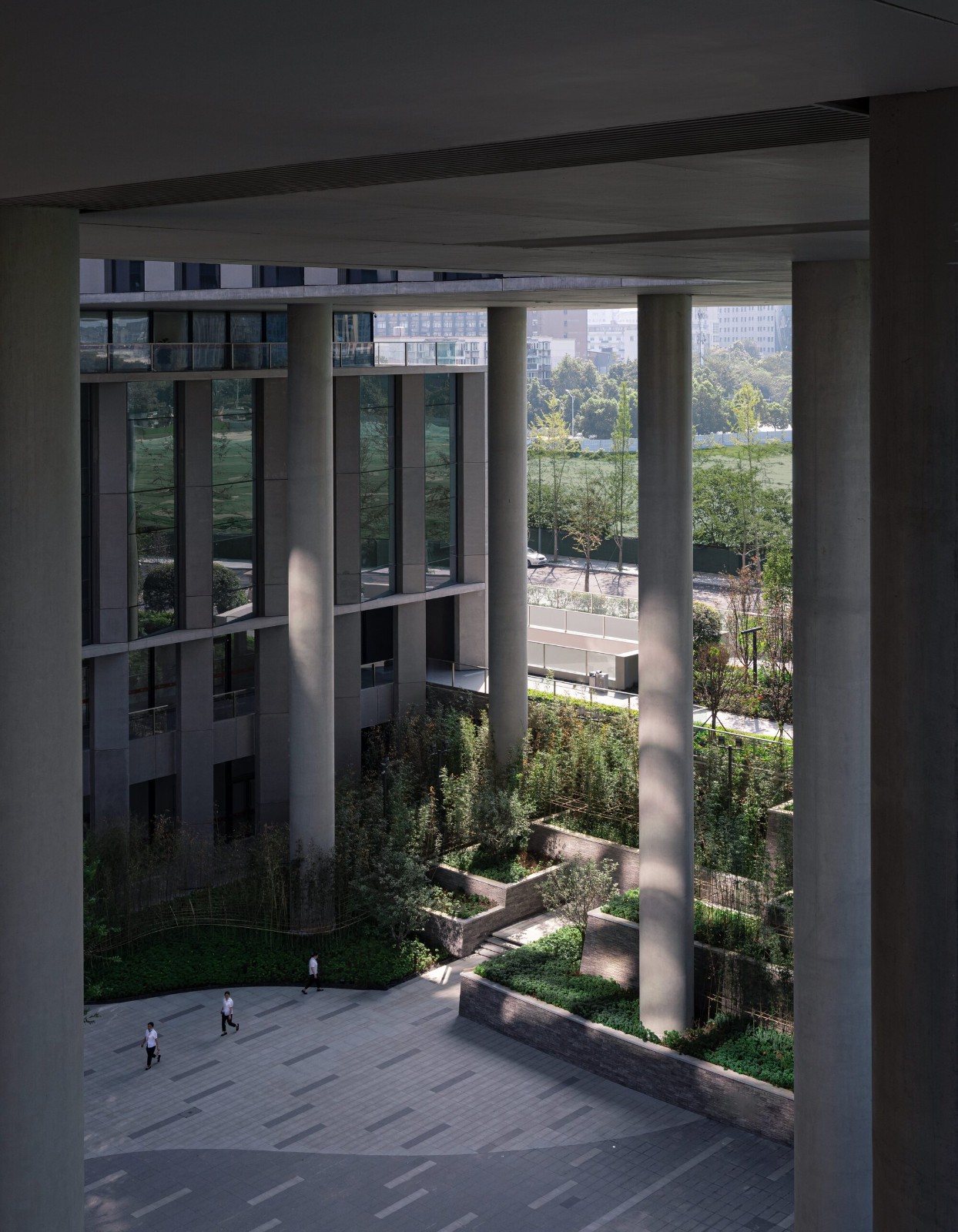 BIM建筑|京东集团西南总部大厦 / gmp Architects BIM建筑|京东集团西南总部大厦 / gmp Architects
