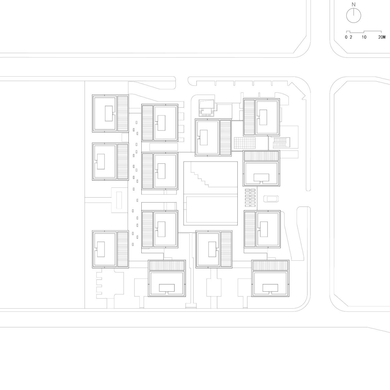 BIM建筑|舟山赛丽文创广场:小中见大的营造/ gad BIM建筑|舟山赛丽文创广场:小中见大的营造/ gad