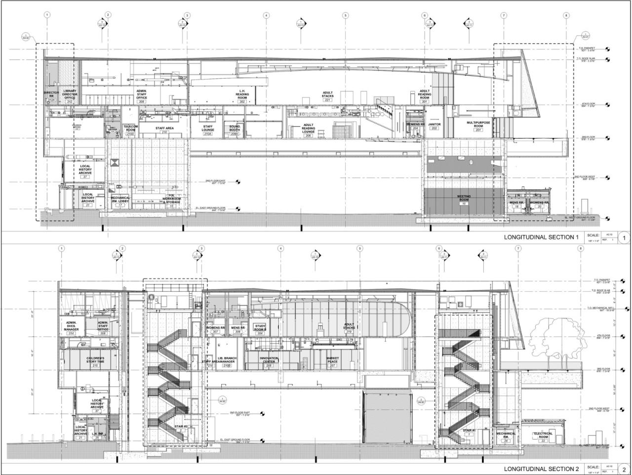 BIM建筑|Riverside 市立图书馆 / Johnson Favaro BIM建筑|Riverside 市立图书馆 / Johnson Favaro