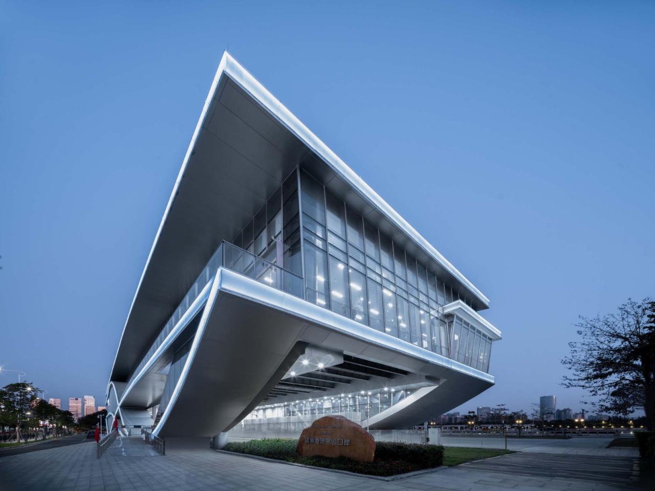 BIM建筑|琶洲港澳客运口岸 / XAA建筑事务所 BIM建筑|琶洲港澳客运口岸 / XAA建筑事务所