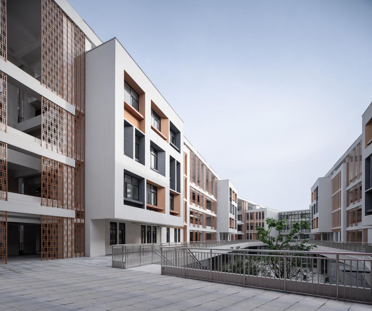 BIM建筑|开放式教育园林——宁波万科潘火实验中学 / UA尤安设计 BIM建筑|开放式教育园林——宁波万科潘火实验中学 / UA尤安设计