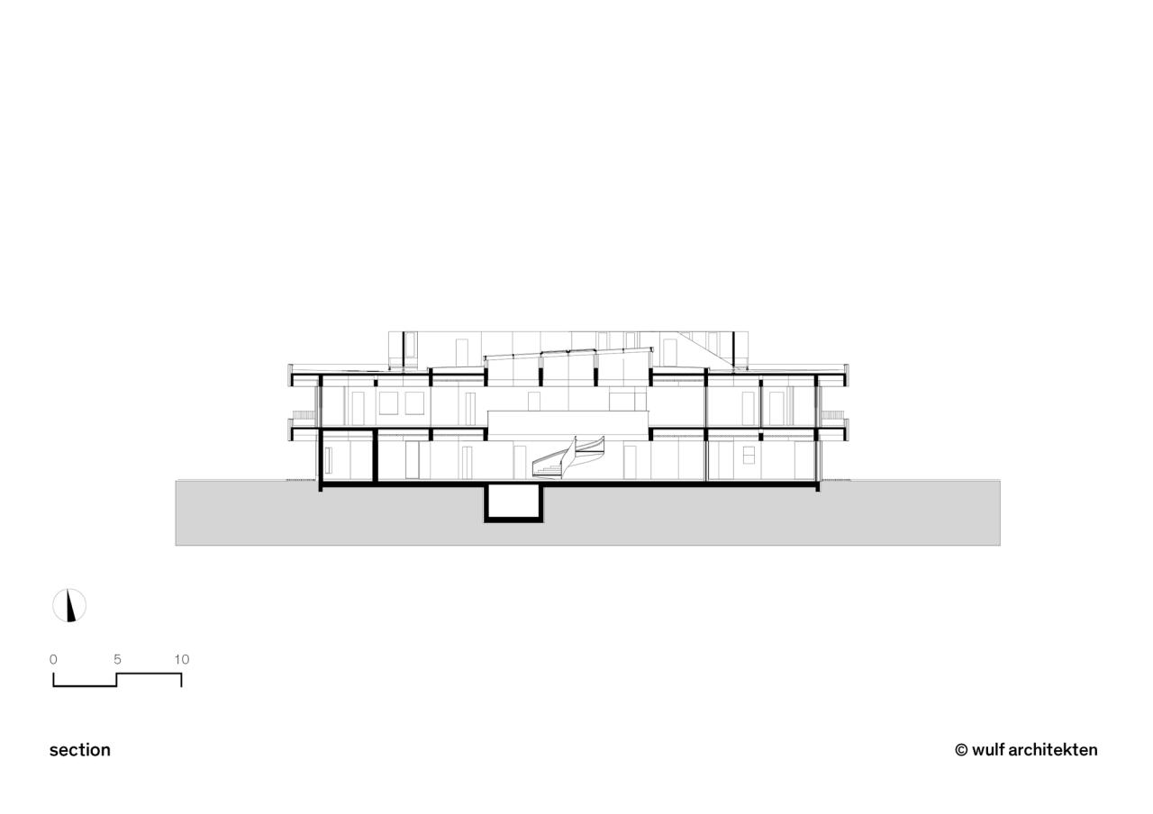 BIM建筑|旋转45度,校园食堂与媒体中心 / wulf architekten BIM建筑|旋转45度,校园食堂与媒体中心 / wulf architekten