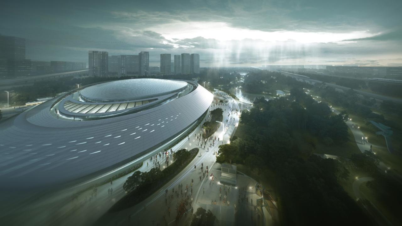 BIM建筑|2022杭州亚运会电竞馆即将建成 / CSADI BIM建筑|2022杭州亚运会电竞馆即将建成 / CSADI