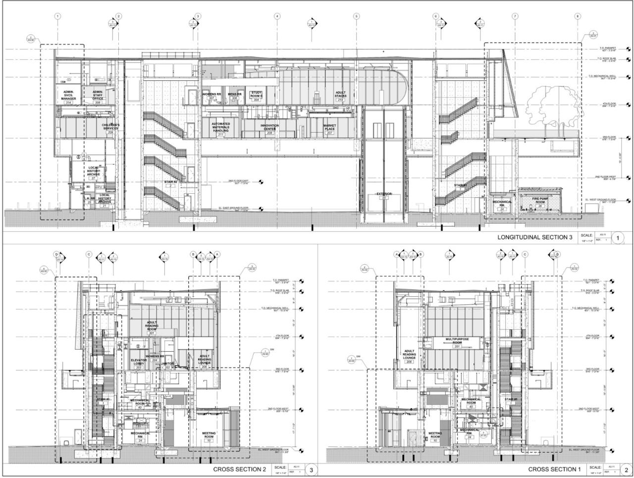 BIM建筑|Riverside 市立图书馆 / Johnson Favaro BIM建筑|Riverside 市立图书馆 / Johnson Favaro