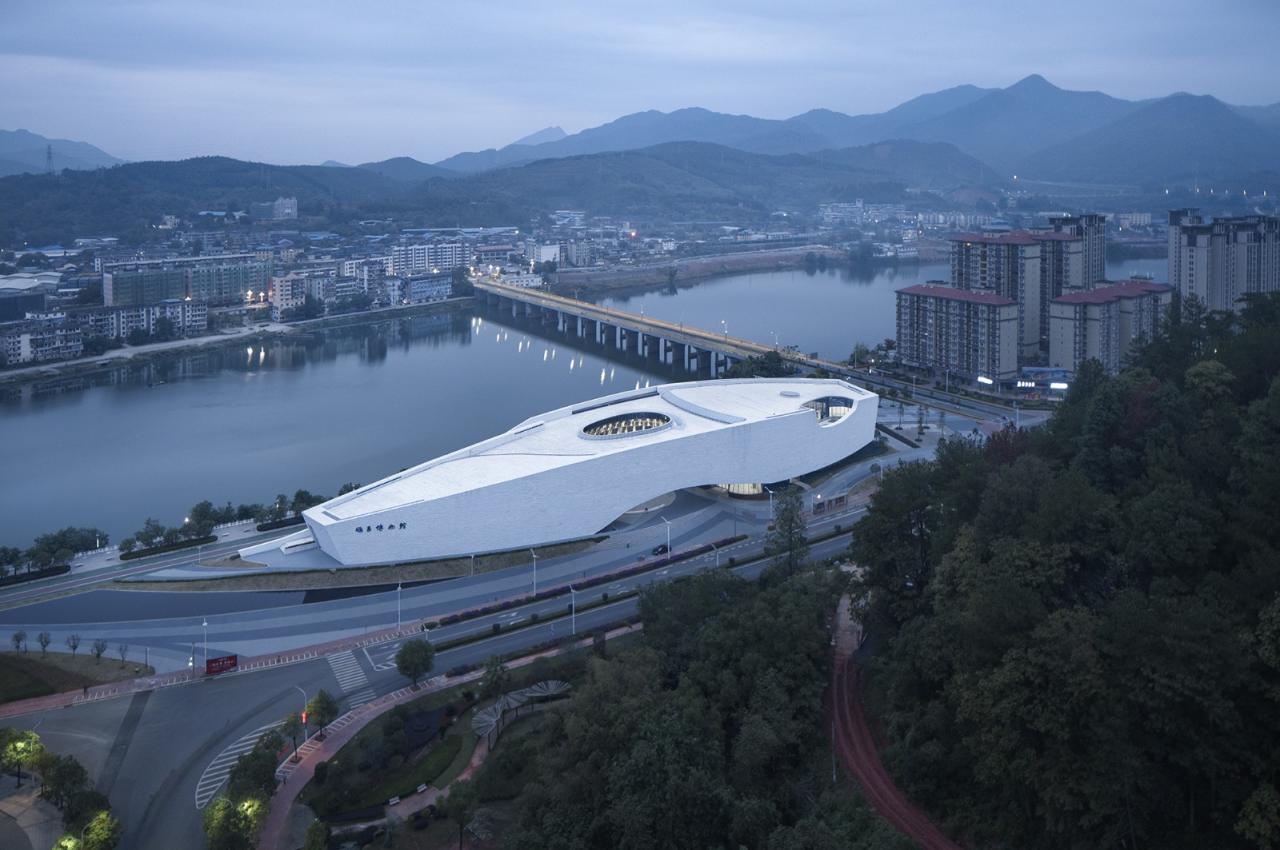 BIM建筑|在地为人,寄乡愁于山水——顺昌博物馆 / 浙江大学建筑设计研究院 BIM建筑|在地为人,寄乡愁于山水——顺昌博物馆 / 浙江大学建筑设计研究院