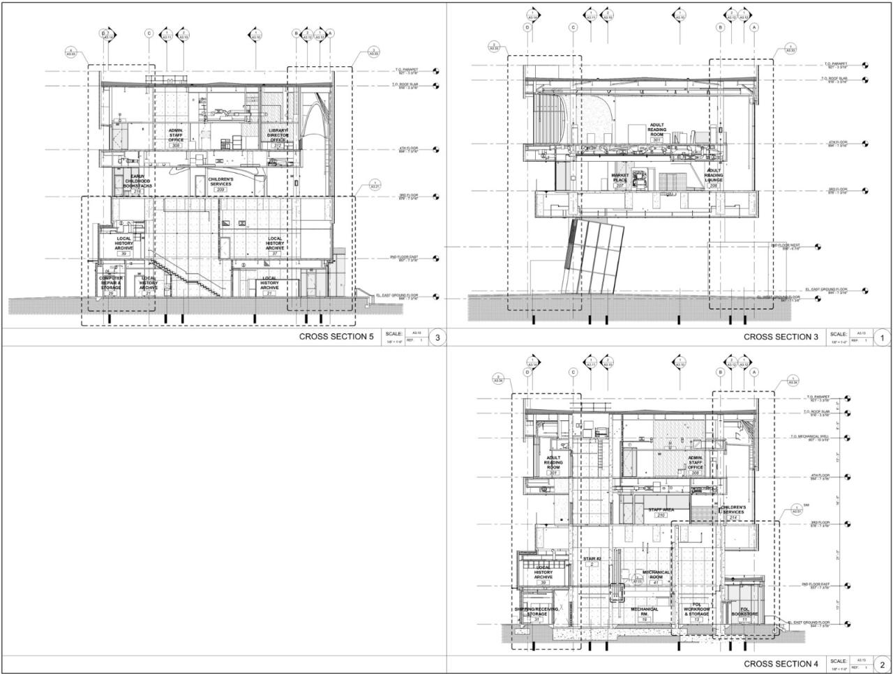 BIM建筑|Riverside 市立图书馆 / Johnson Favaro BIM建筑|Riverside 市立图书馆 / Johnson Favaro