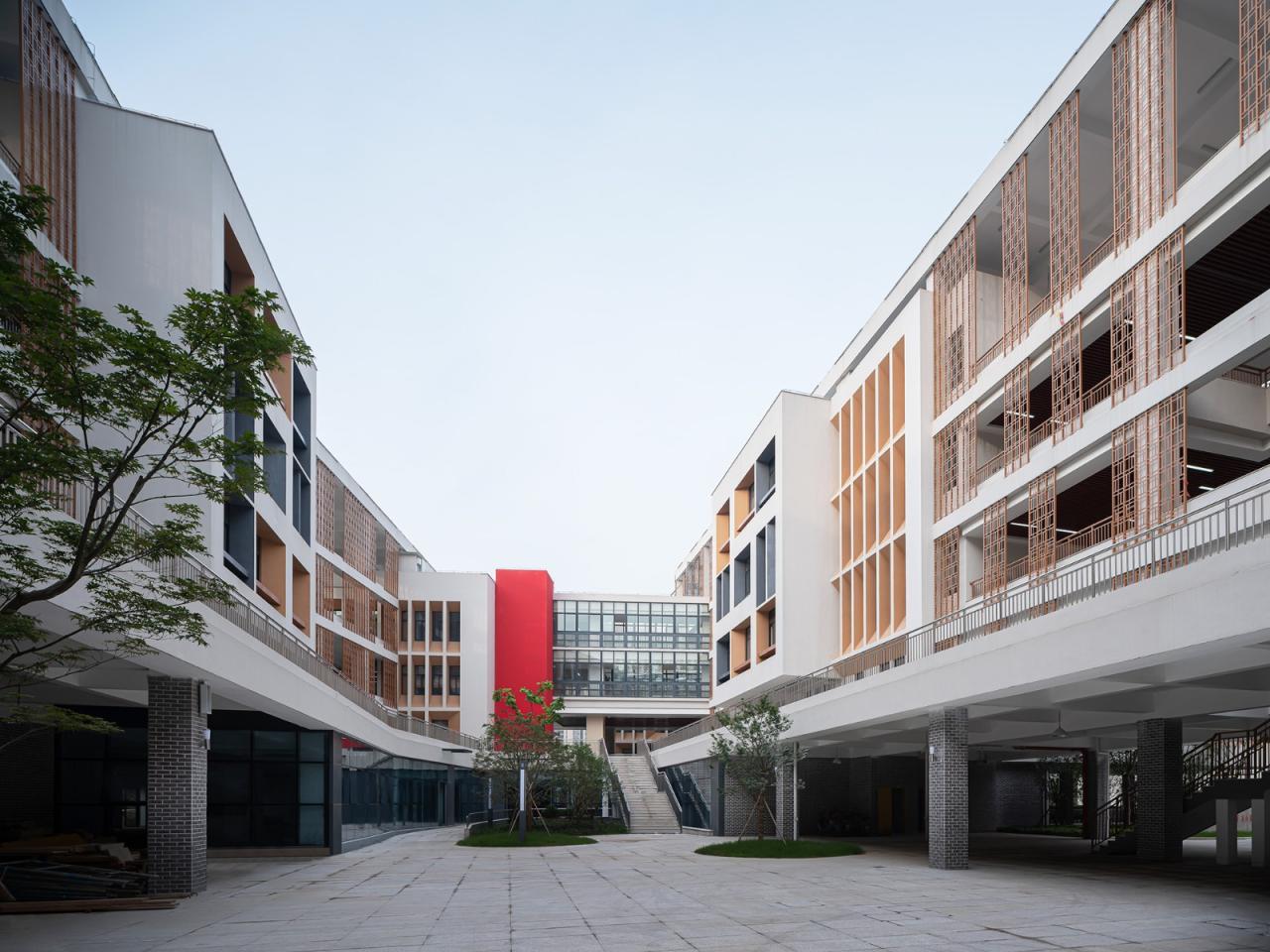 BIM建筑|开放式教育园林——宁波万科潘火实验中学 / UA尤安设计 BIM建筑|开放式教育园林——宁波万科潘火实验中学 / UA尤安设计