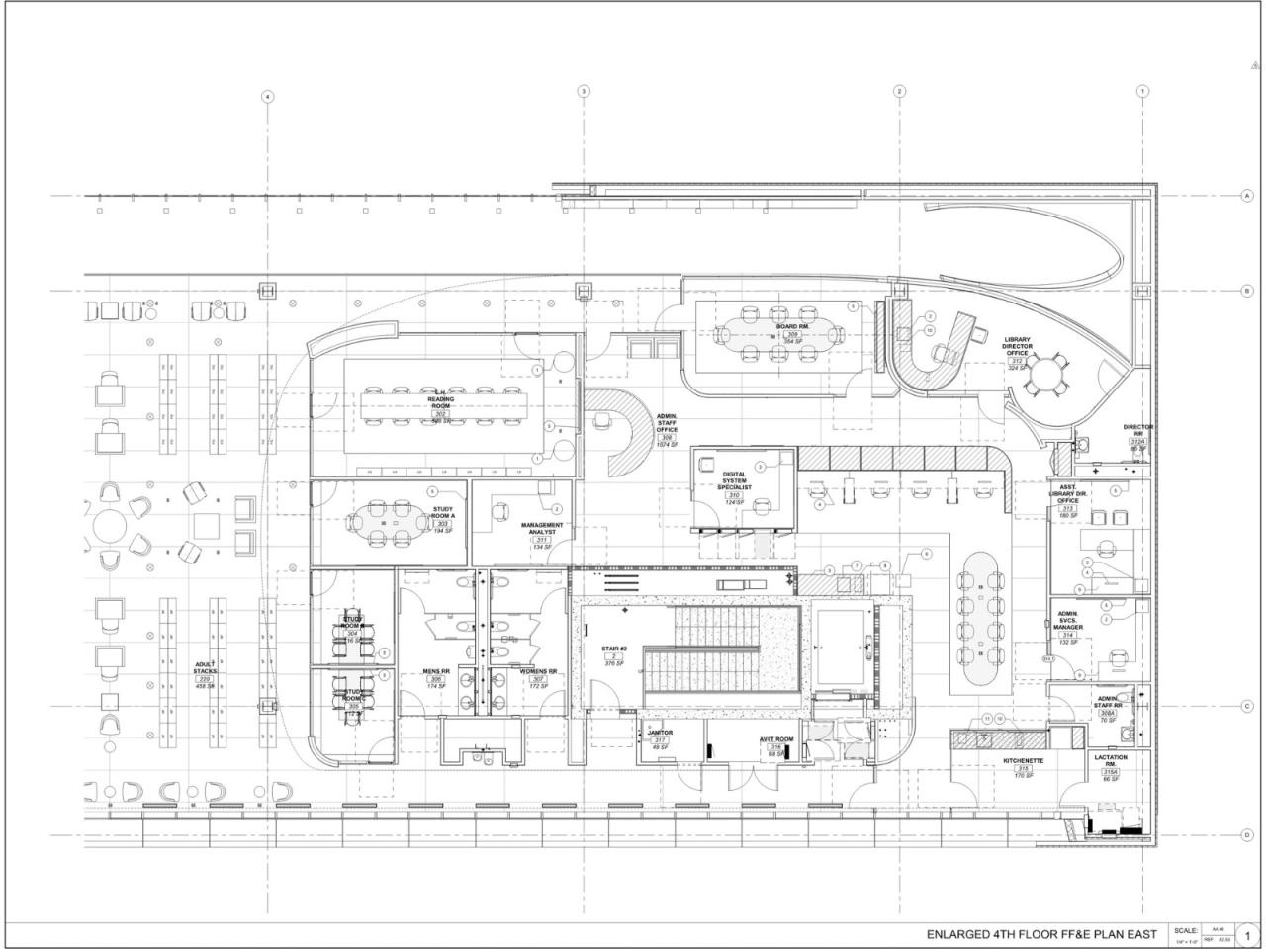 BIM建筑|Riverside 市立图书馆 / Johnson Favaro BIM建筑|Riverside 市立图书馆 / Johnson Favaro