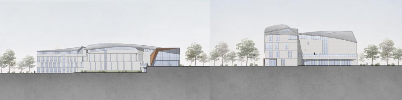 BIM建筑|丝带萦绕于山林间的遐想-昆明华侨城 ▪ 滇中乐活城社区中心 / 成执设计 BIM建筑|丝带萦绕于山林间的遐想-昆明华侨城 ▪ 滇中乐活城社区中心 / 成执设计
