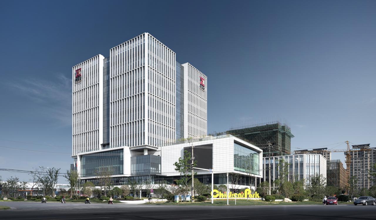 BIM建筑|一站式全民教育综合体:翼立方教育发展中心 / 简和工作室 BIM建筑|一站式全民教育综合体:翼立方教育发展中心 / 简和工作室