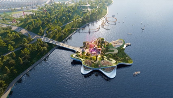 BIM建筑|赫兹维克在首尔滨水区设计“叶子”码头 BIM建筑|赫兹维克在首尔滨水区设计“叶子”码头