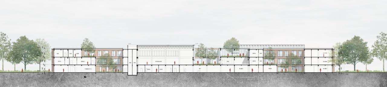 BIM建筑|废弃厂房改造康养配套 / 栖城设计 BIM建筑|废弃厂房改造康养配套 / 栖城设计