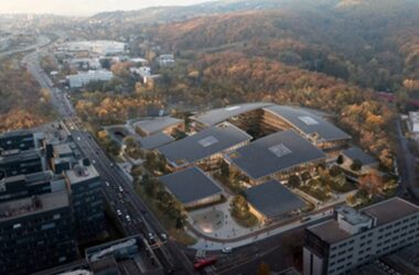 BIM建筑|BIG设计山丘状网络安全中心-BIM建筑网