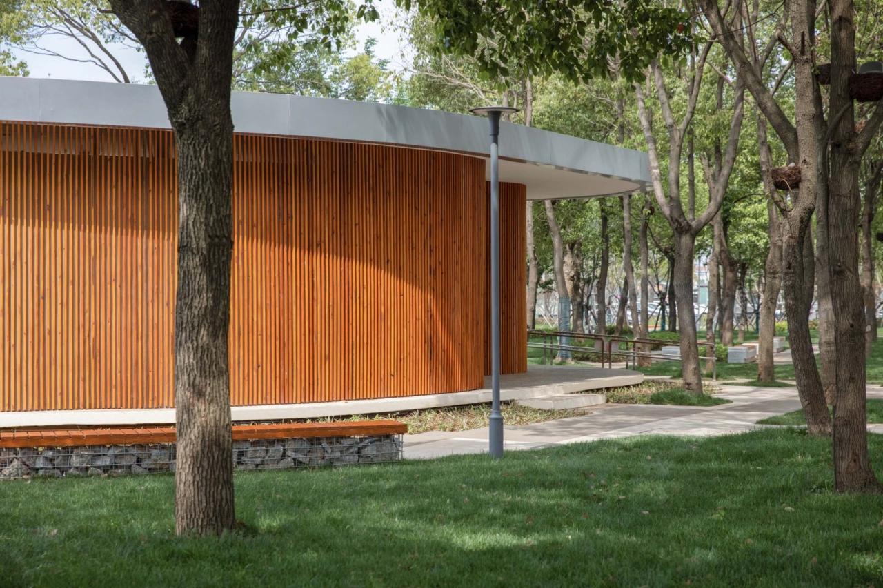 BIM建筑|梁子湖长岭渡口景观公厕 / 原榀建筑 BIM建筑|梁子湖长岭渡口景观公厕 / 原榀建筑