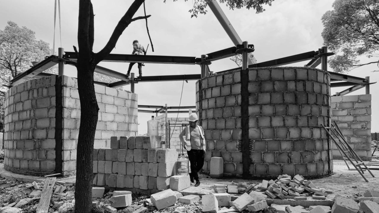 BIM建筑|梁子湖长岭渡口景观公厕 / 原榀建筑 BIM建筑|梁子湖长岭渡口景观公厕 / 原榀建筑