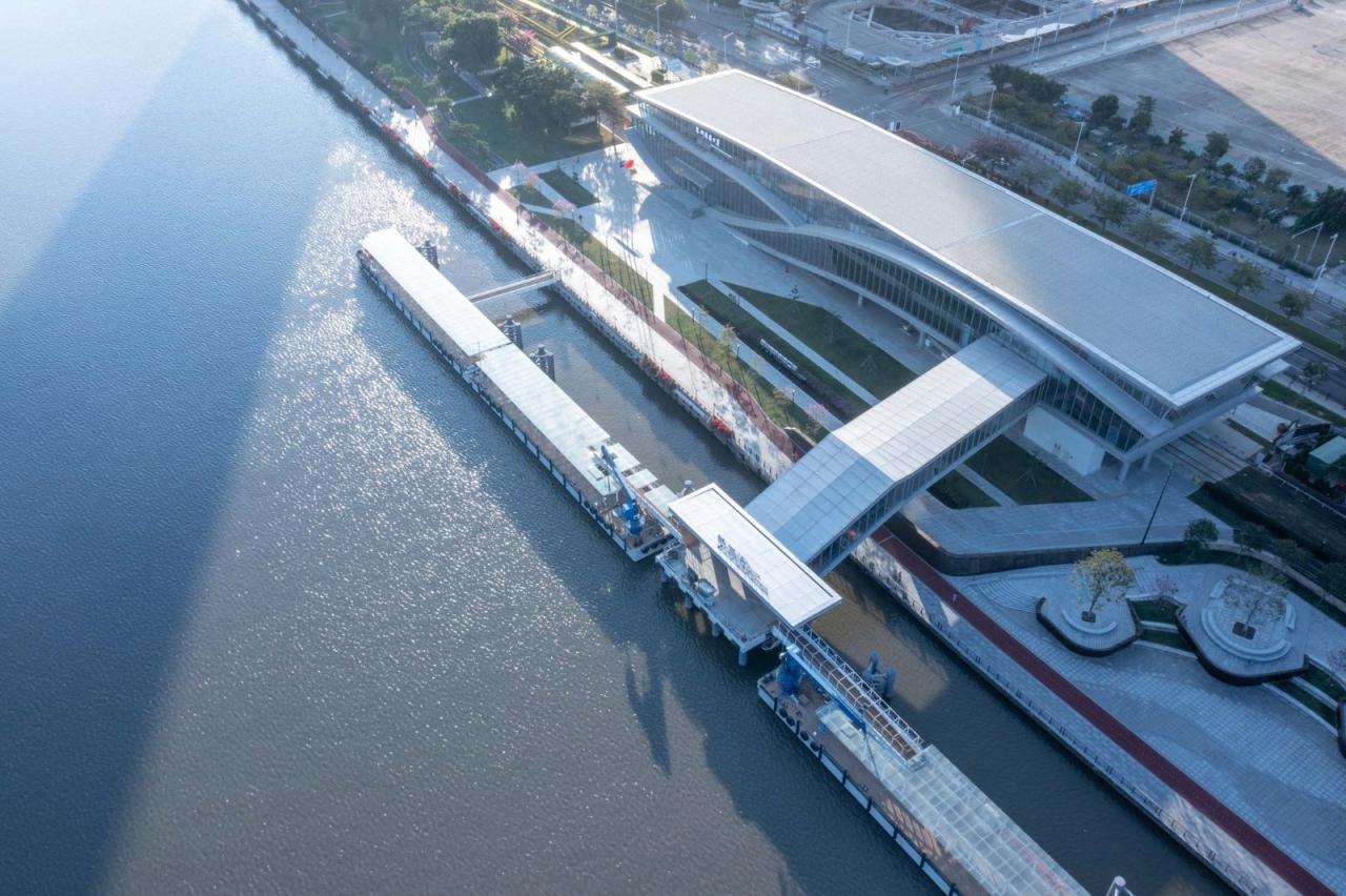 BIM建筑|琶洲港澳客运口岸 / XAA建筑事务所 BIM建筑|琶洲港澳客运口岸 / XAA建筑事务所