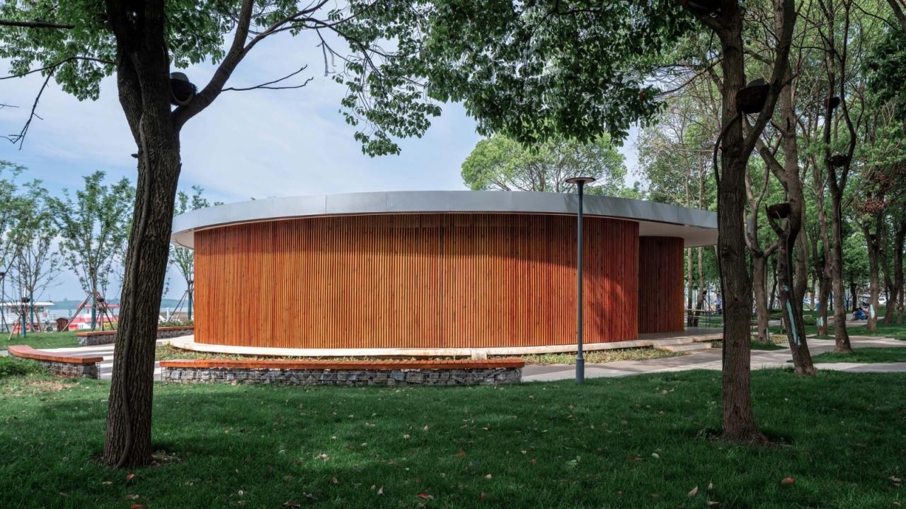 BIM建筑|梁子湖长岭渡口景观公厕 / 原榀建筑 BIM建筑|梁子湖长岭渡口景观公厕 / 原榀建筑