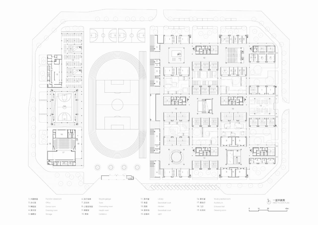 BIM建筑|平行与光的学校——青衣江路小学校 / 迹·建筑事务所(TAO) BIM建筑|平行与光的学校——青衣江路小学校 / 迹·建筑事务所(TAO)