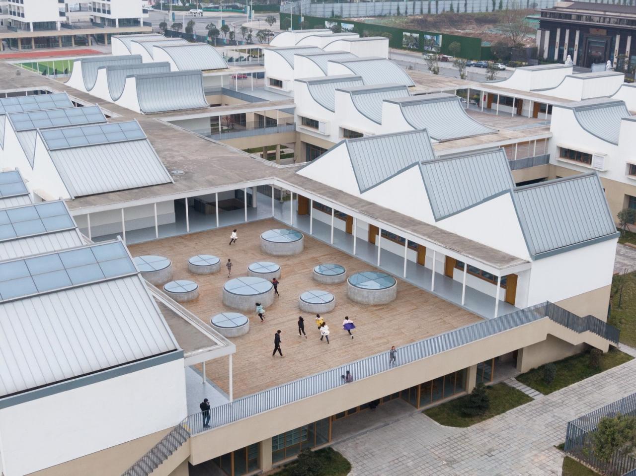 BIM建筑|平行与光的学校——青衣江路小学校 / 迹·建筑事务所(TAO) BIM建筑|平行与光的学校——青衣江路小学校 / 迹·建筑事务所(TAO)