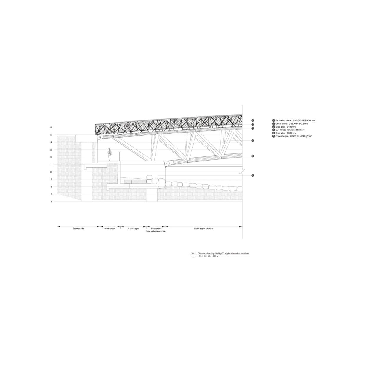 BIM建筑|月见桥 / HWCA Huai-Wen Chang Architect BIM建筑|月见桥 / HWCA Huai-Wen Chang Architect