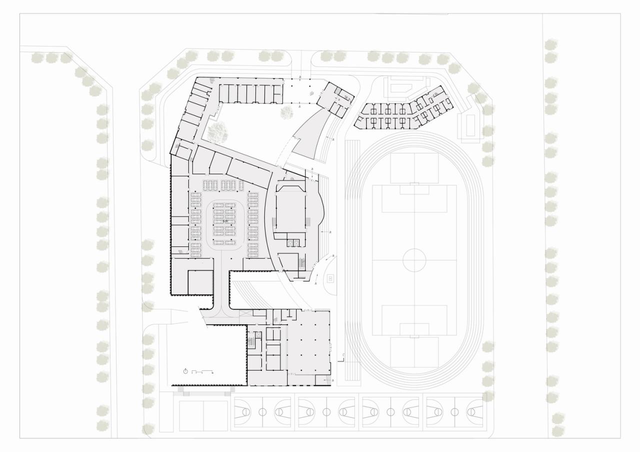 BIM建筑|“时间的容器”——郑州爱华国际学校 / UA尤安设计 BIM建筑|“时间的容器”——郑州爱华国际学校 / UA尤安设计