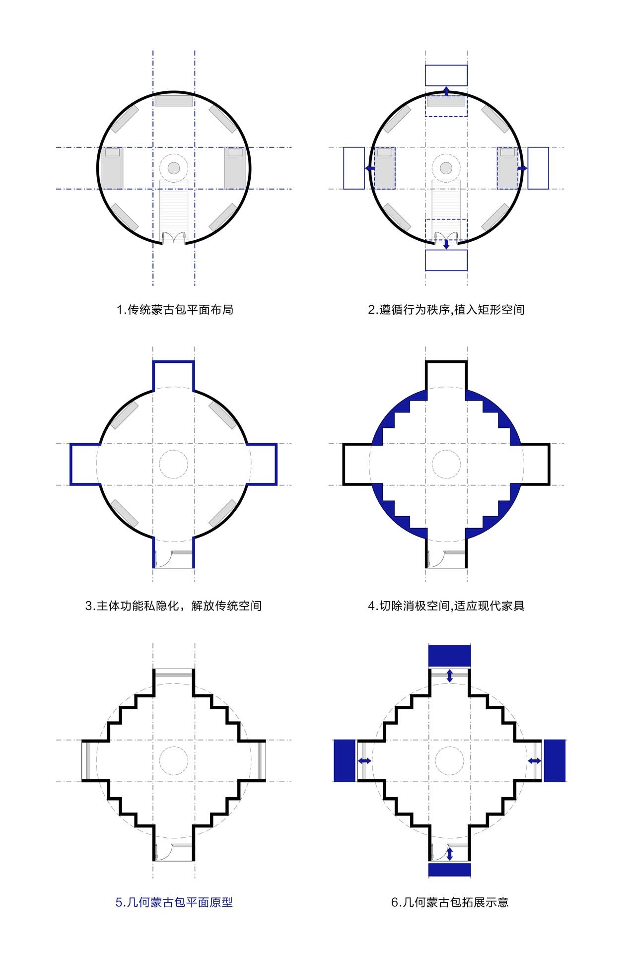 BIM建筑|几何蒙古包 / 阁尔工作室 BIM建筑|几何蒙古包 / 阁尔工作室