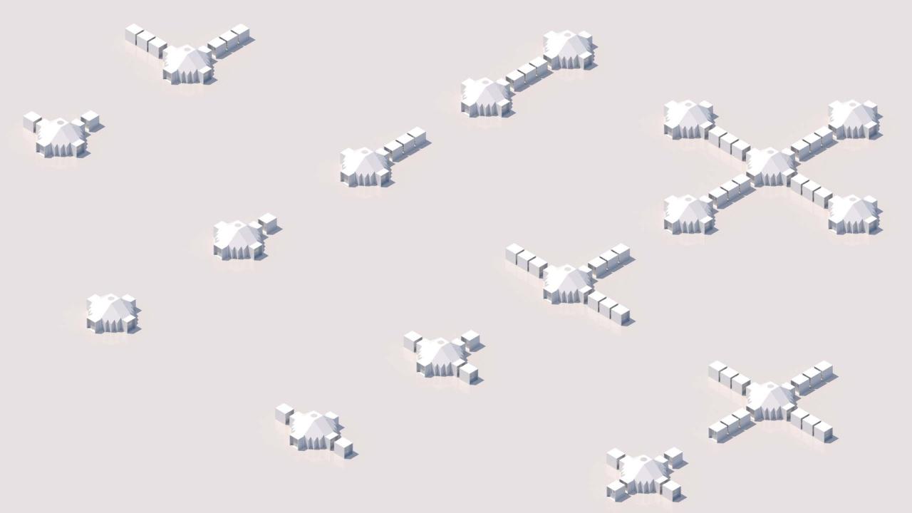 BIM建筑|几何蒙古包 / 阁尔工作室 BIM建筑|几何蒙古包 / 阁尔工作室