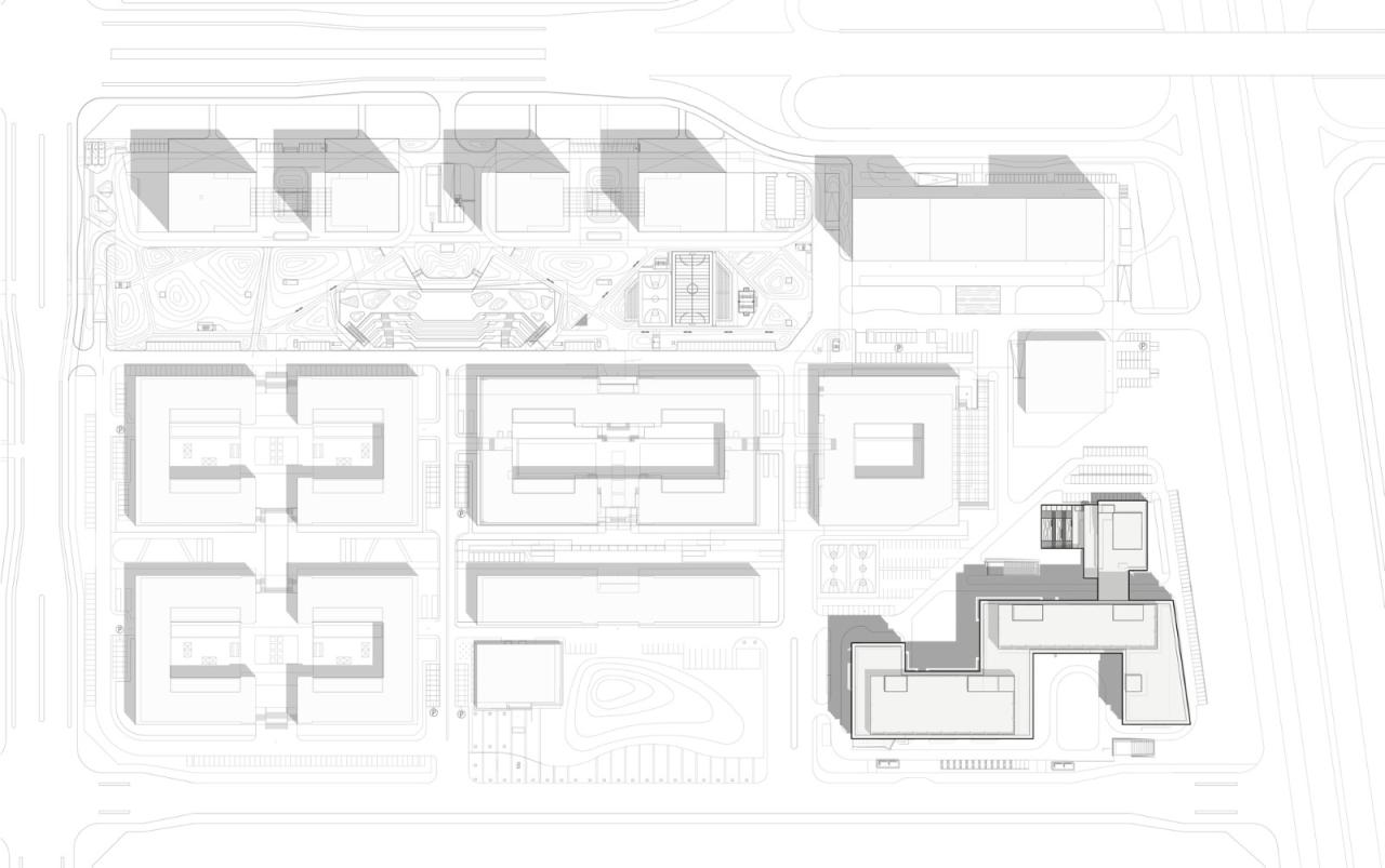 BIM建筑|西安环普国际科技园三期 / JJP Architects & Planners BIM建筑|西安环普国际科技园三期 / JJP Architects & Planners