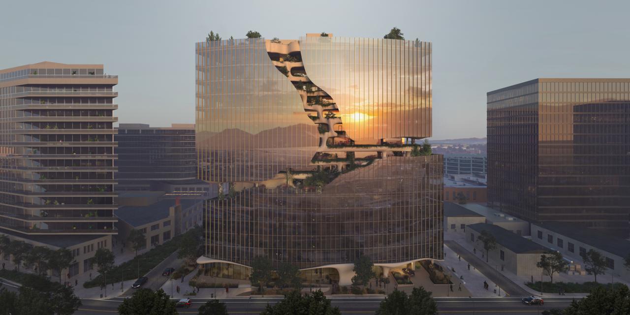 BIM建筑|MAD美国第四个作品“垂直峡谷”动工 BIM建筑|MAD美国第四个作品“垂直峡谷”动工