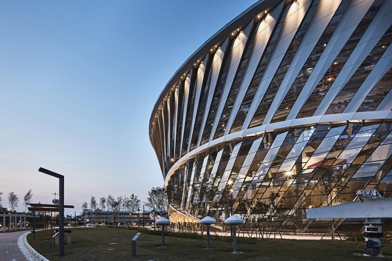 BIM建筑|地面‘涡轮机’,韩国国立航空博物馆 / Haeahn Architecture BIM建筑|地面‘涡轮机’,韩国国立航空博物馆 / Haeahn Architecture