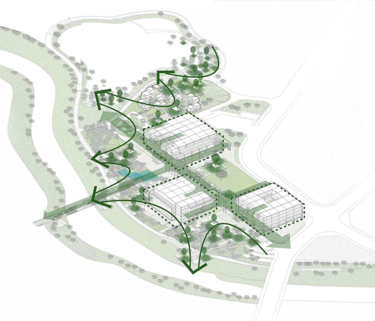 BIM建筑|深圳国际低碳城会展中心升级改造 / 同济﹒原作设计工作室 BIM建筑|深圳国际低碳城会展中心升级改造 / 同济﹒原作设计工作室