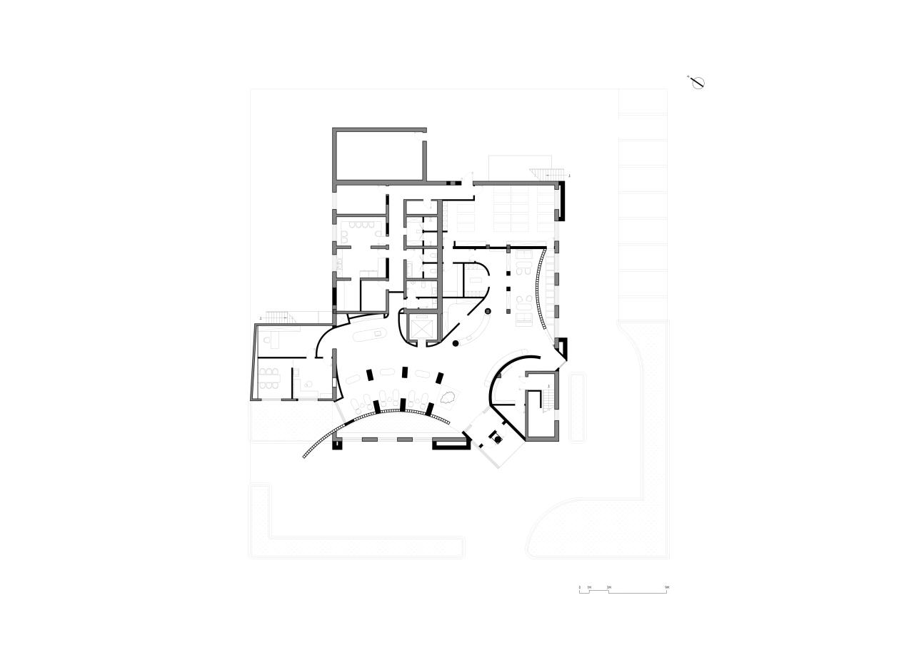 BIM建筑|内向理疗SPA,大庆 / 素造建筑 BIM建筑|内向理疗SPA,大庆 / 素造建筑