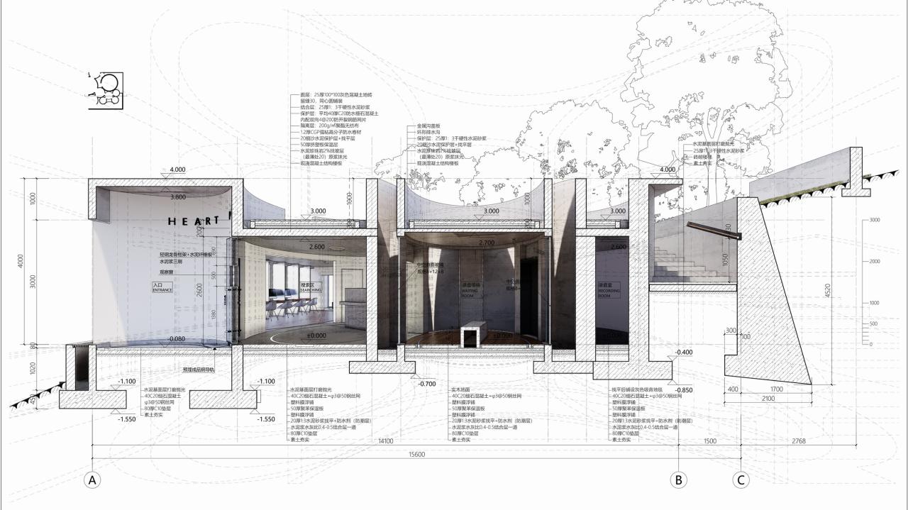 BIM建筑|心跳博物馆 / 合造社CLAB BIM建筑|心跳博物馆 / 合造社CLAB