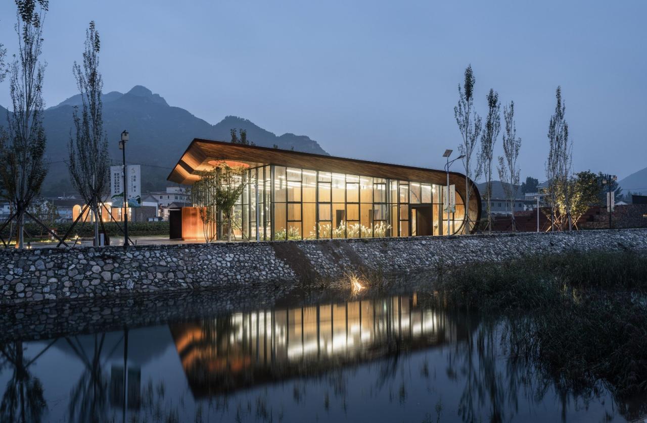 BIM建筑|田岗知行村:田园大讲堂 / 袈蓝建筑 BIM建筑|田岗知行村:田园大讲堂 / 袈蓝建筑